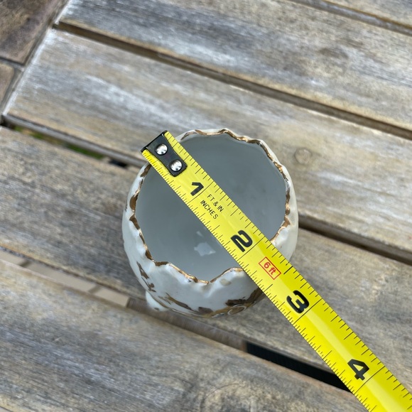 Vintage Napco Japanese Hand Painted Egg Vase - Picture 7 of 7